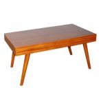 Treated Mahogany Wood Teapoy