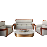 Teakwood 3-Seater Sofa