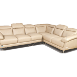 Mahogany Wood Corner Sofa (6-Seater)