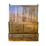 Mahogany Storage Cot-1