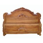 Teakwood Cot-1