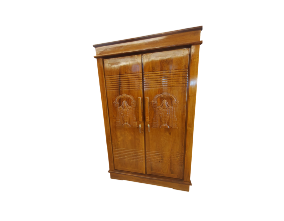 Acacia Wood Almirah Wardrobe-6
