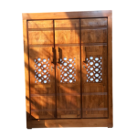Acacia Wood Almirah Wardrobe-7