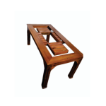 Acacia Wood 4-Seater Dining Table-8
