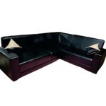 Acacia Wood 2-Seater Sofa-1