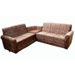 Acacia Wood 2-Seater Sofa-11