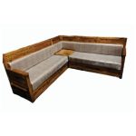 Acacia Wood 2-Seater Sofa-20