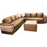 Acacia Wood 2-Seater Sofa-28