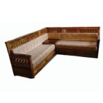 Acacia Wood 2-Seater Sofa-31