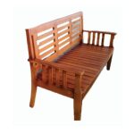 Teakwood 3-Seater Sofa-4