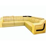 Acacia Wood 2-Seater Sofa-6