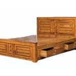 Mahogany Storage Cot-24